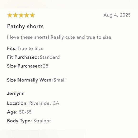 NWT Size 27-The Adi Patchwork Relaxed Cotton Bermuda Shorts Pilcro (NWT US$118) - Picture 10 of 16